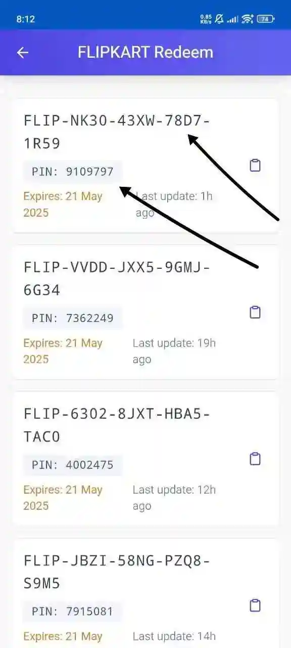Screenshot of 99999 Gift MOD – Free Redeem Codes APK interface