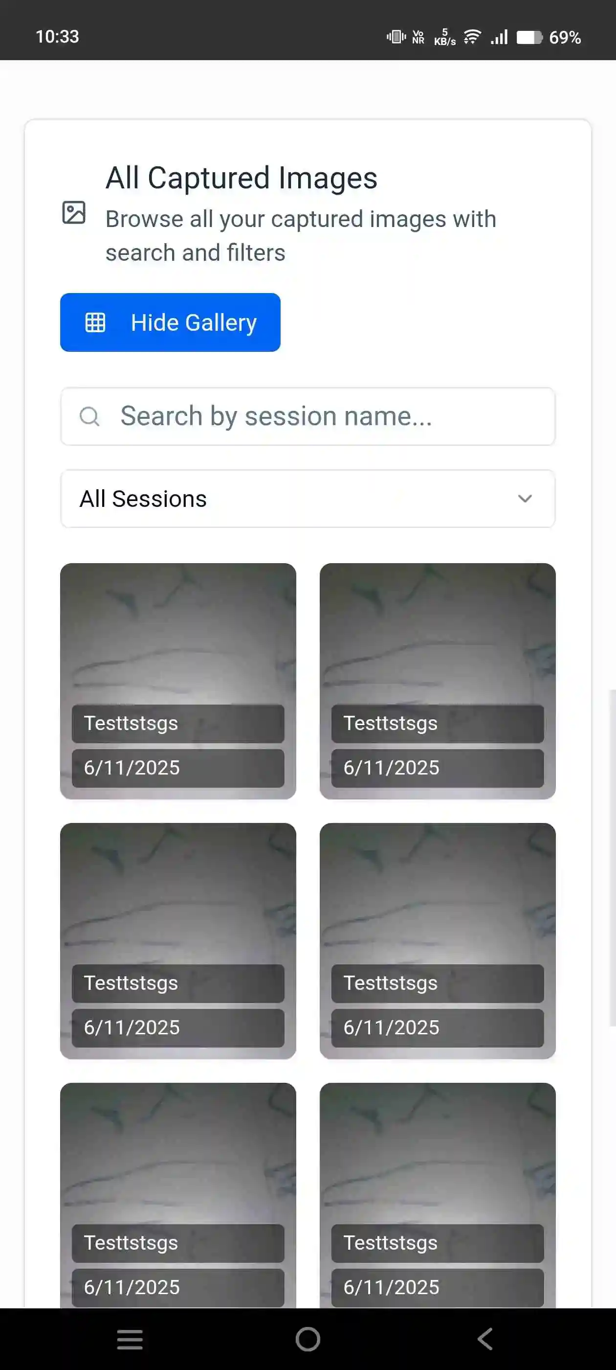 Screenshot of Download Live Capture APK Free - Free Webcam Tool APK interface